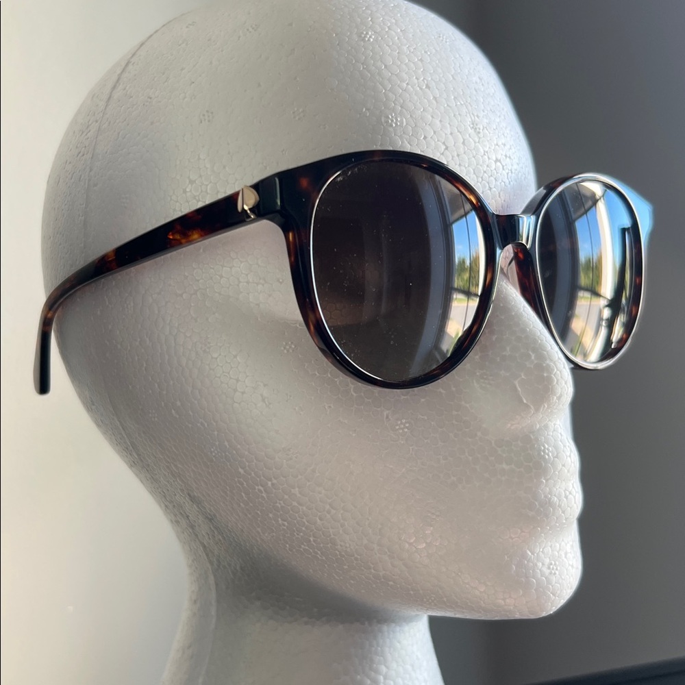 Kate Spade Eliza Dark Havana Sunglasses - Picture 4 of 9